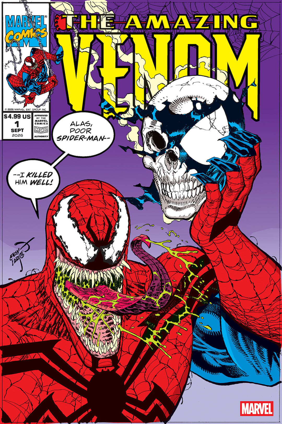 The Amazing Venom #1 Erik Larsen Homage Variant