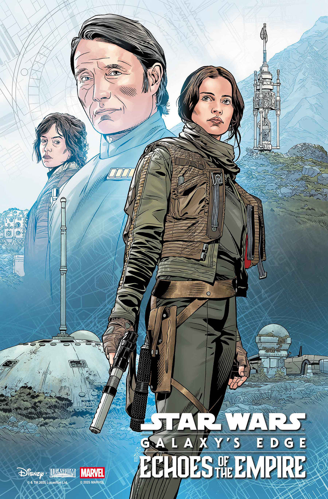 Star Wars: Galaxy's Edge   Echoes Of The Empire #5 Chris Sprouse Rogue One 10 Th Anniversary Variant