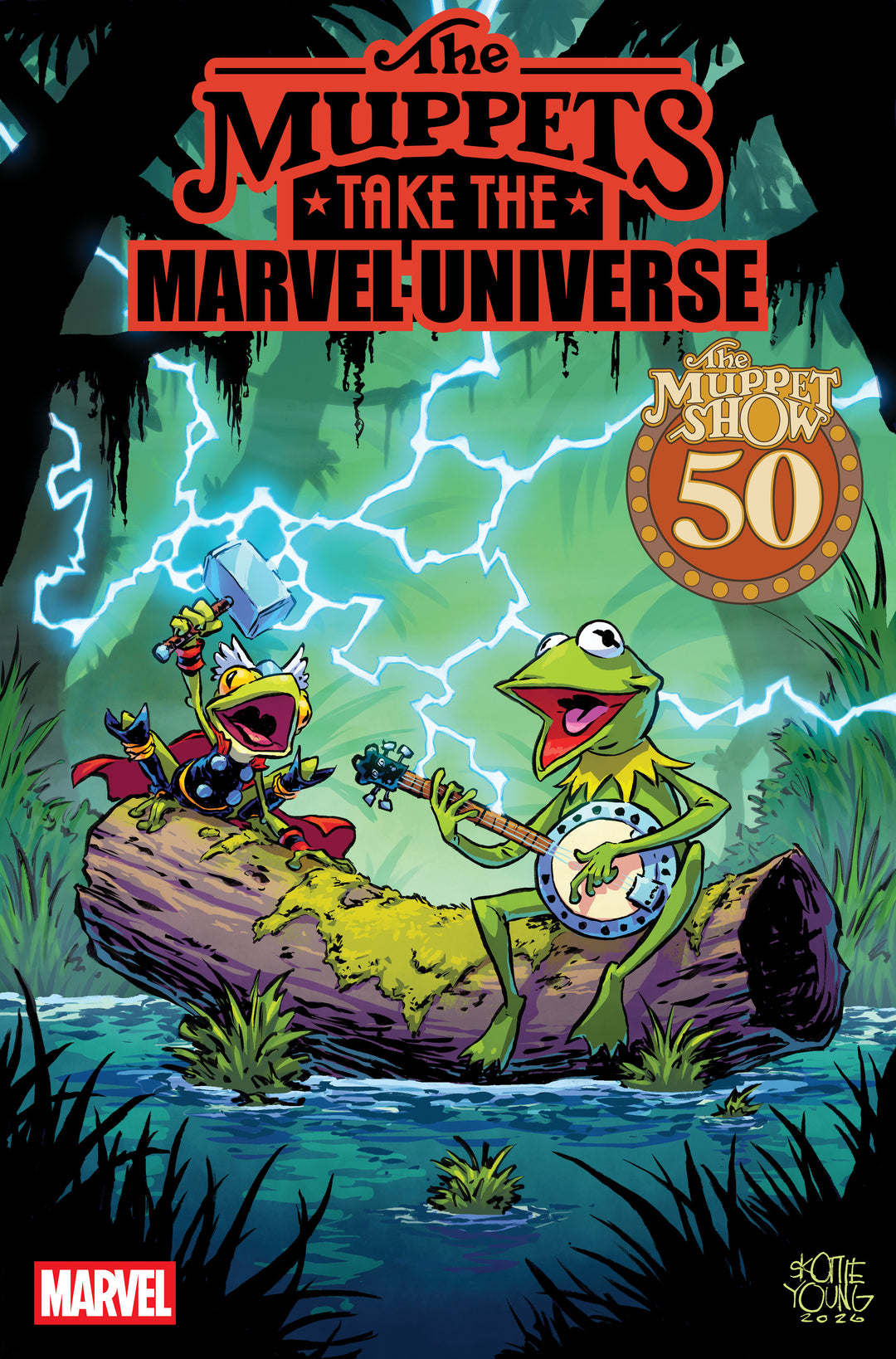 Muppets Take The Marvel Universe #1 Skottie Young Variant
