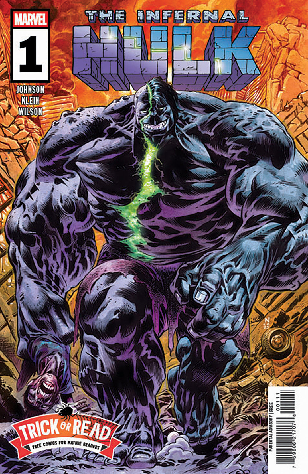 Infernal Hulk #1 Halloween Trick Or Read 2026 [Bundles Of 20]
