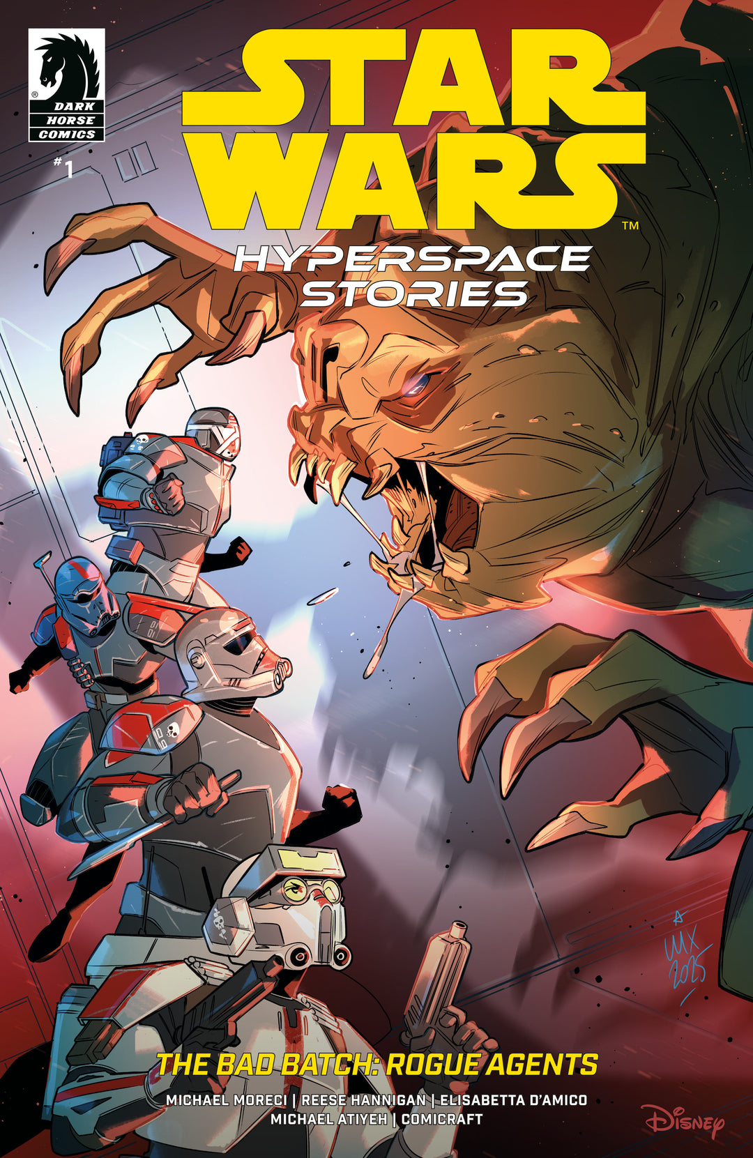 Star Wars: Hyperspace Stories: The Bad Batch  Rogue Agents #1 (Cover A) (Valeria Favoccia)