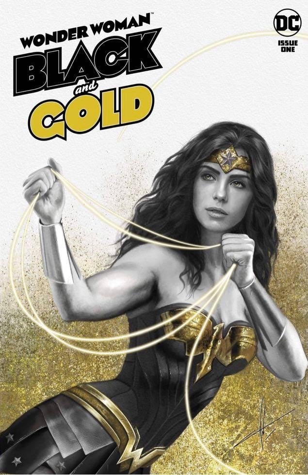 Wonder Woman Black and Gold #1 Carla Cohen Variant Cover A Trade Dress