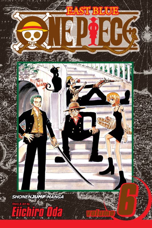 One Piece, Vol. 6 by Eiichiro  Oda: Paperback; 200 pages / English