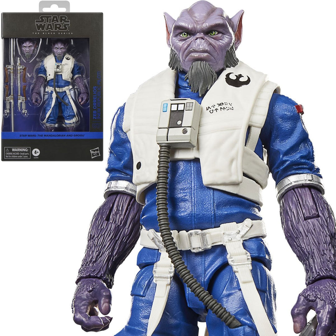 Star Wars The Black Series Garazeb Zeb Orrelios Deluxe 6-Inch Action Figure
