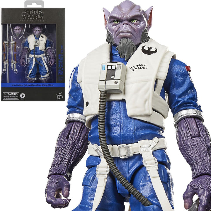 Star Wars The Black Series Garazeb Zeb Orrelios Deluxe 6-Inch Action Figure