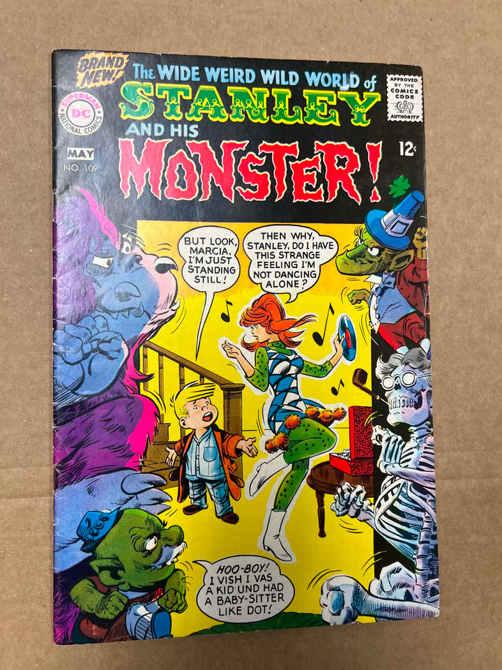 DC Comics Fox and the Crow Stanley and His Monster Comic 1968 #109