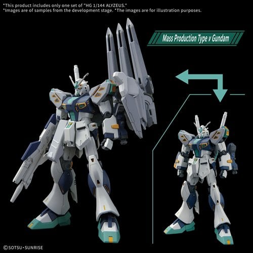 Mobile Suit Gundam Hathaway: The Sorcery of Nymph Circe Alyzeus High Grade 1:144 Scale Model Kit