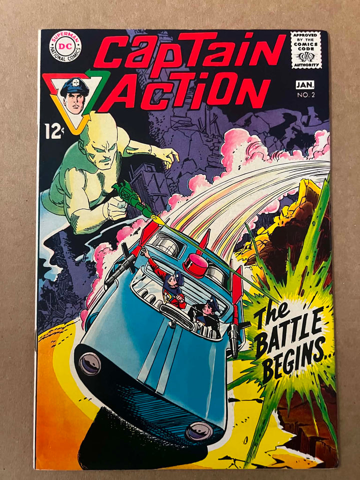 Captain Action #2 1969 DC Comics