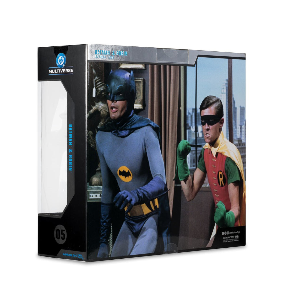 DC Multiverse Batman and Robin Batman Classic TV Series McFarlane Collector Edition #5 7-Inch Action Figure 2-Pack