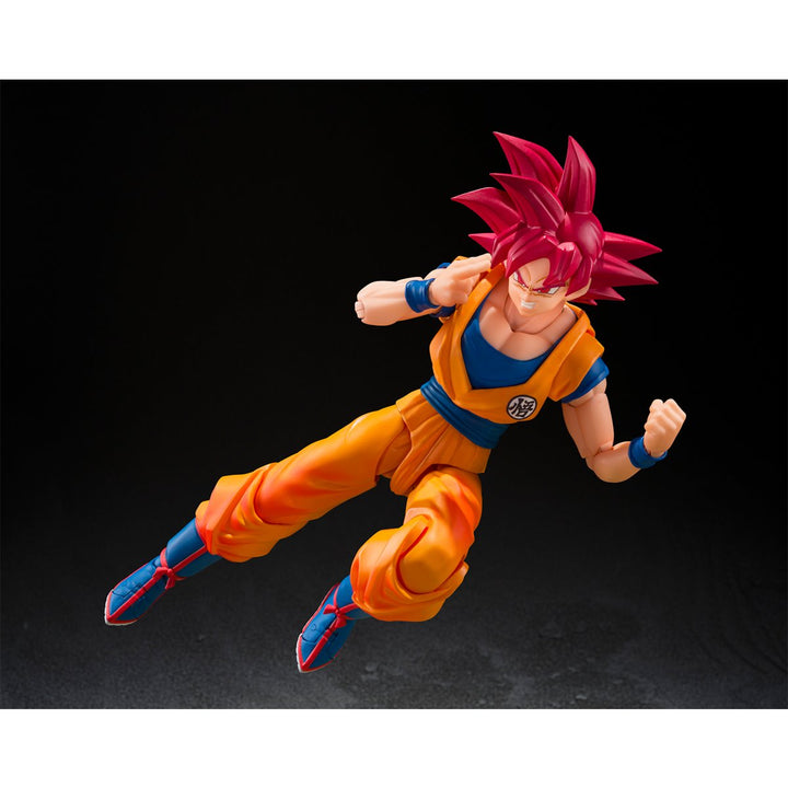 Dragon Ball Super Saiyan God Son Goku God Aura S.H.Figuarts Action Figure