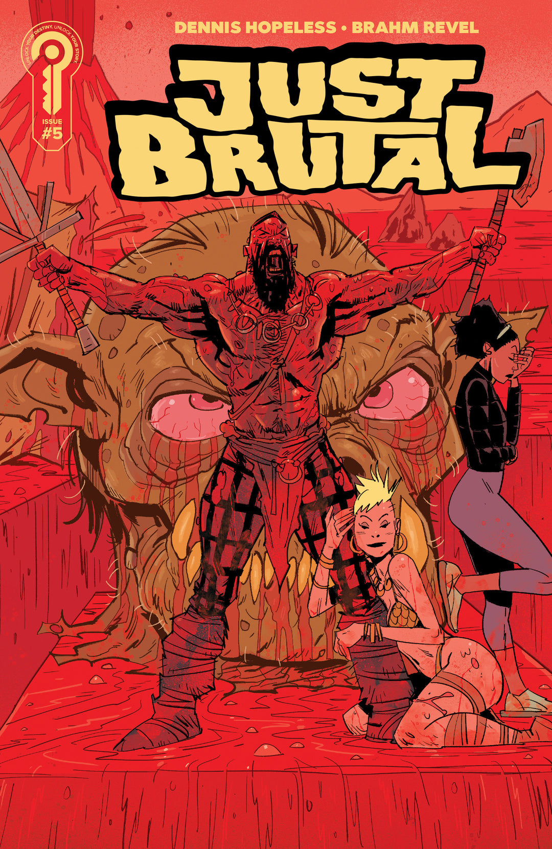 Just Brutal #5 Cover A Brahm Revel