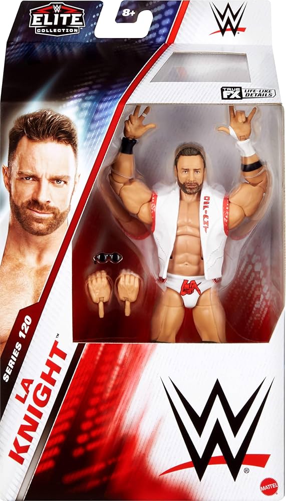 WWE Elite Collection 6" LA Knight  Action Figure