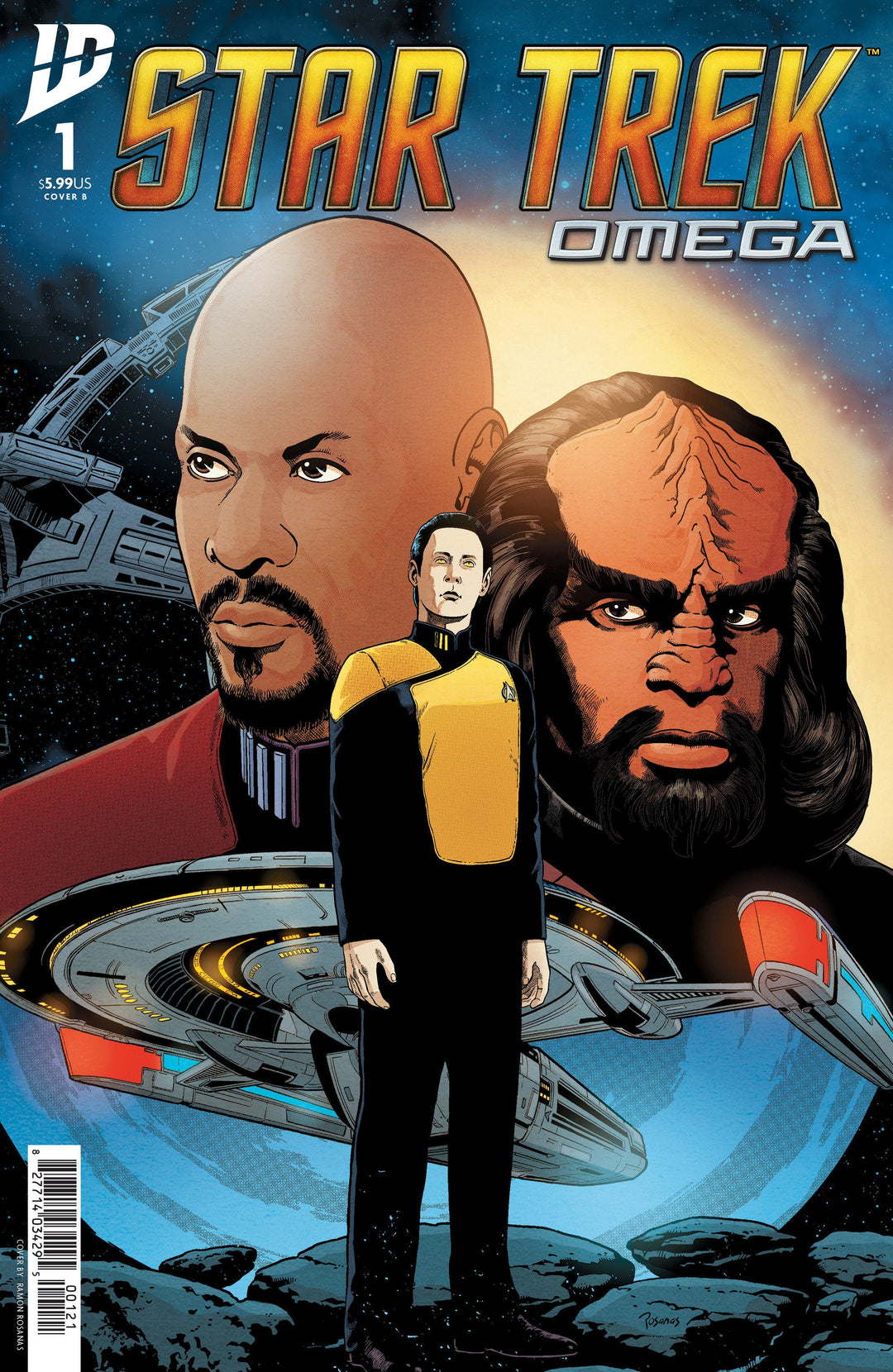 Star Trek Omega #1 Cover B Rosanas