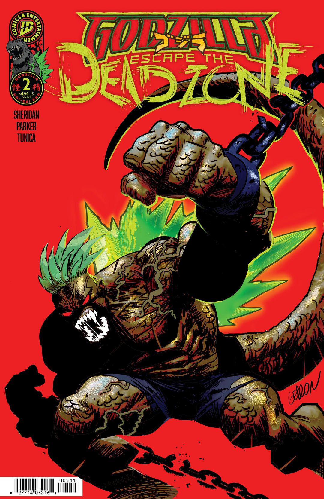 Godzilla: Escape The Deadzone [Kai Sei Era] #2 Variant B (Gedeon)