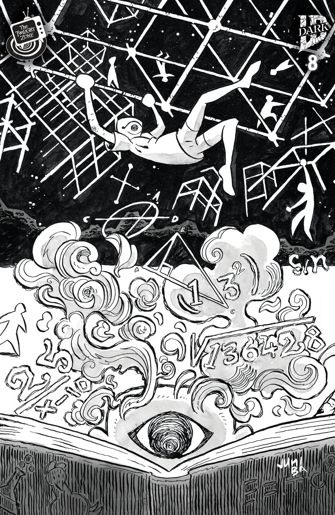 The Twilight Zone #8 Variant B (Ba Connecting Cover)