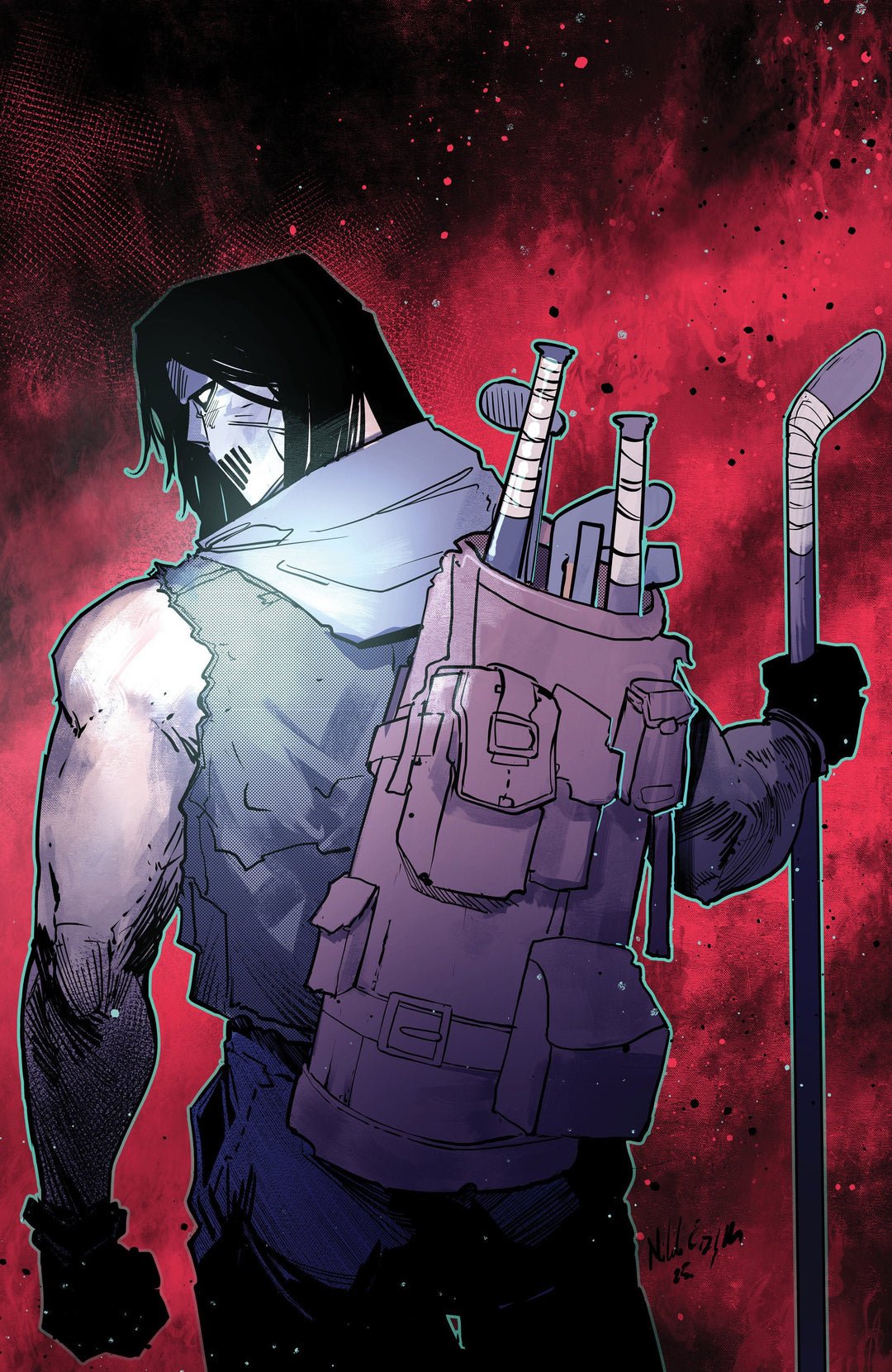 Teenage Mutant Ninja Turtles: Casey Jones #2 Variant Ri (25) (Cizmesija Full Art)