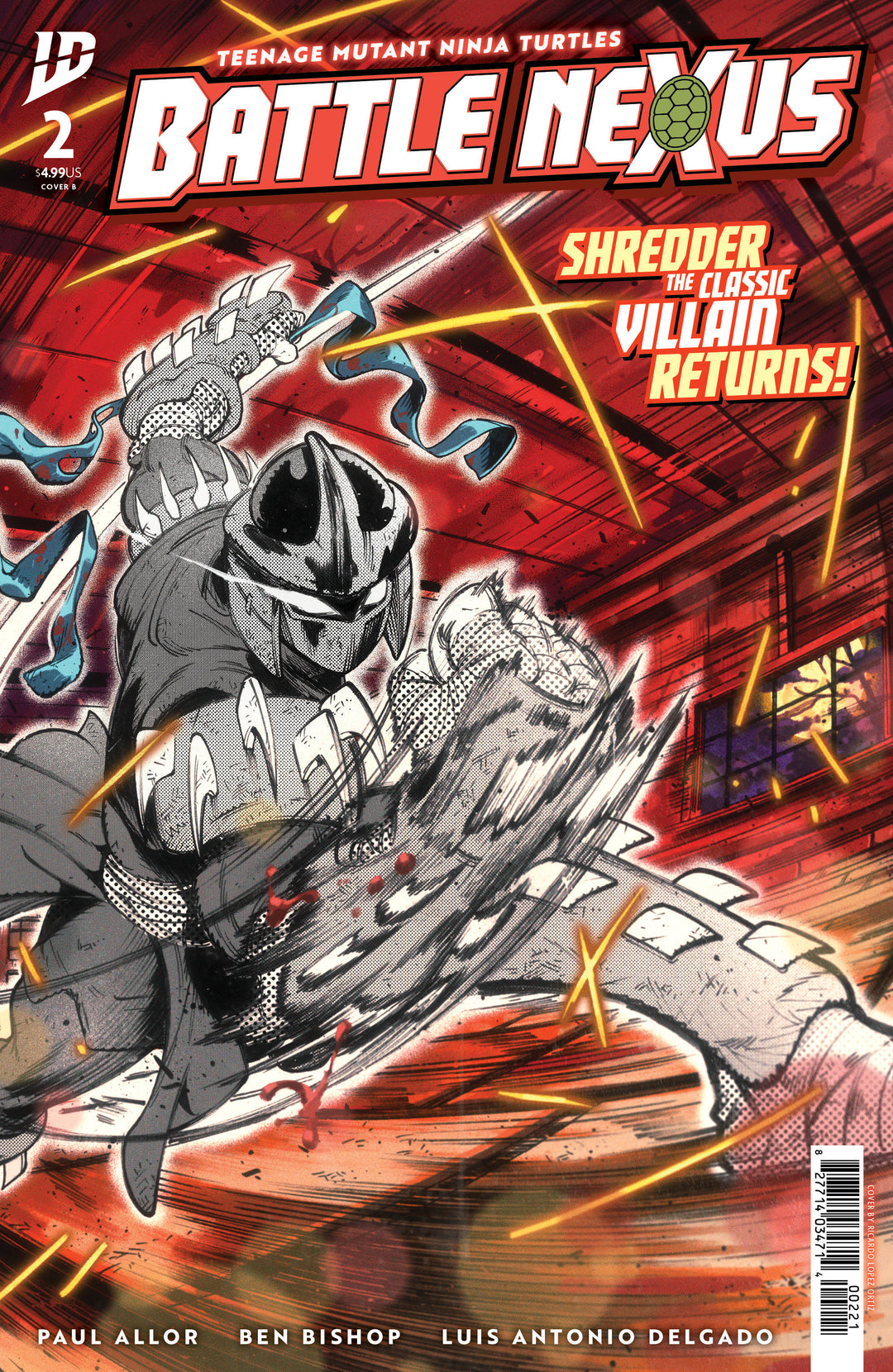 Teenage Mutant Ninja Turtles: Battle Nexus #2 Variant B (Ortiz)