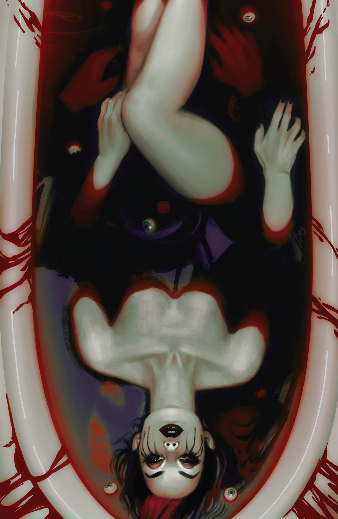 Hello Darkness #24 D 1 in 10 Variant Edition (Full Art, Puebla)
