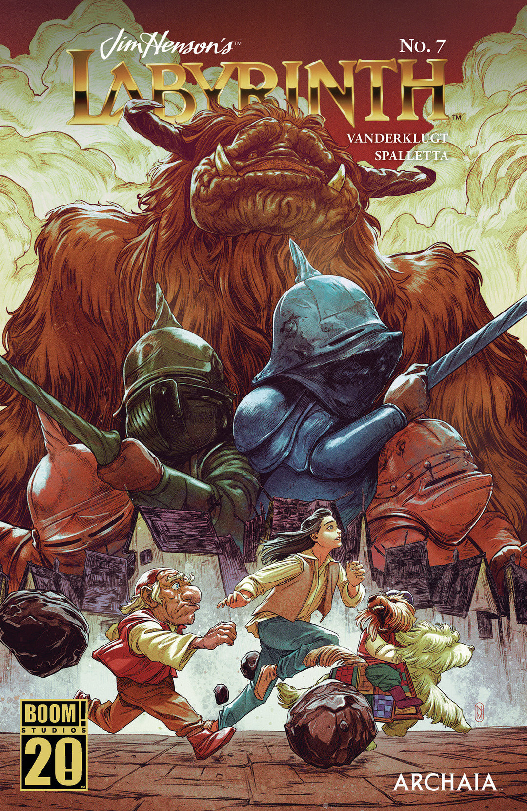 Jim Henson'S Labyrinth #7 A Main (Dressed, Malavia)