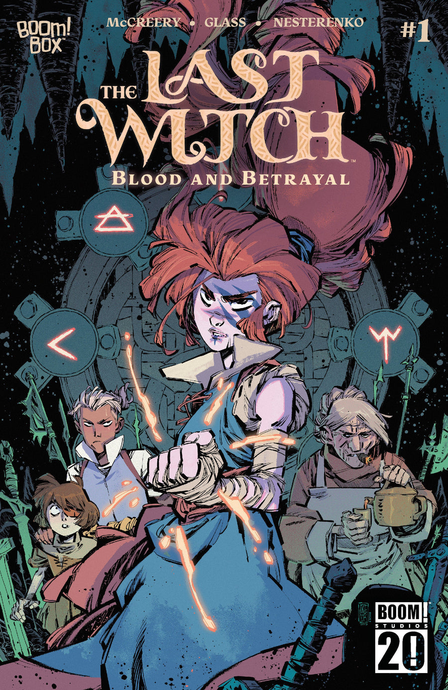 Last Witch Blood And Betrayal #1 Cover B