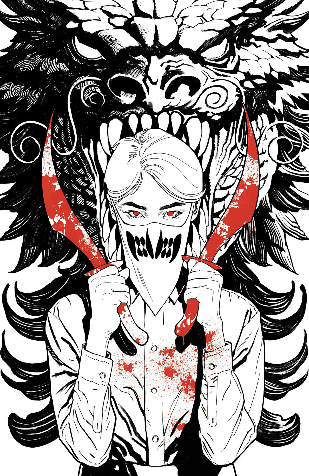 Fall Of The House Of Slaughter #2 D 1:20 Variant Edition (Full Art, Paquette)