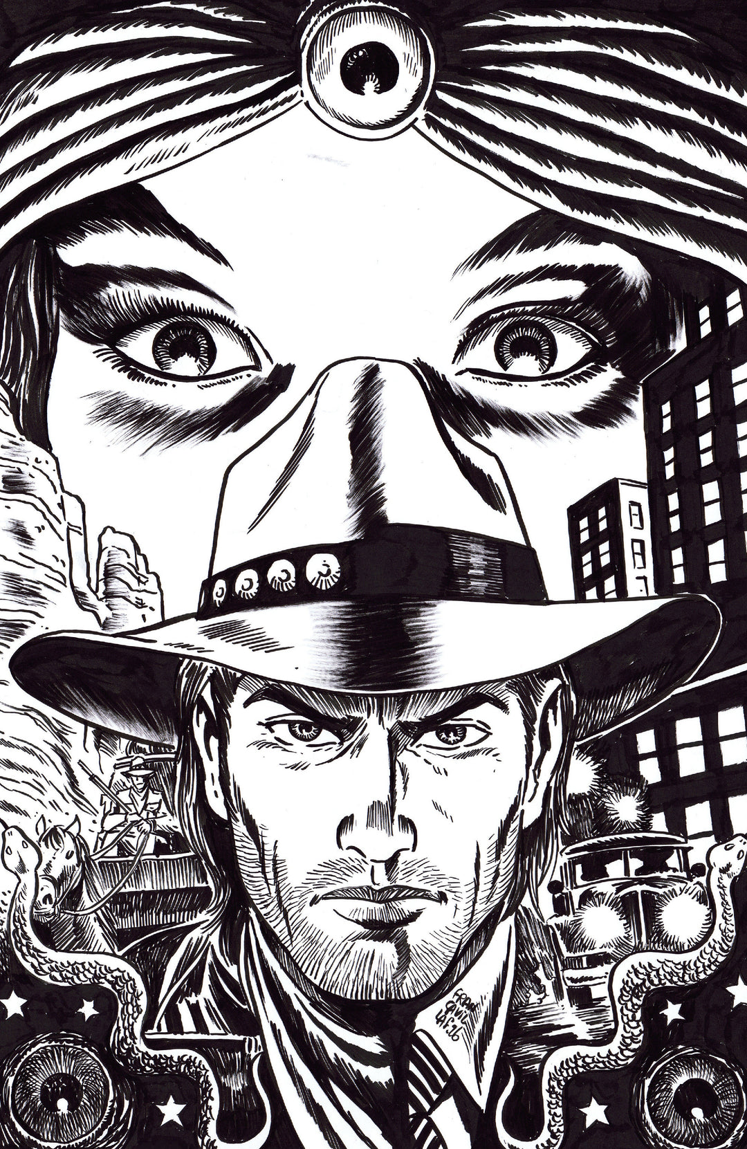The Life And Death Of Lucas Dreamwalker #1 E Unlimited Variant (Full Art, Francavilla)