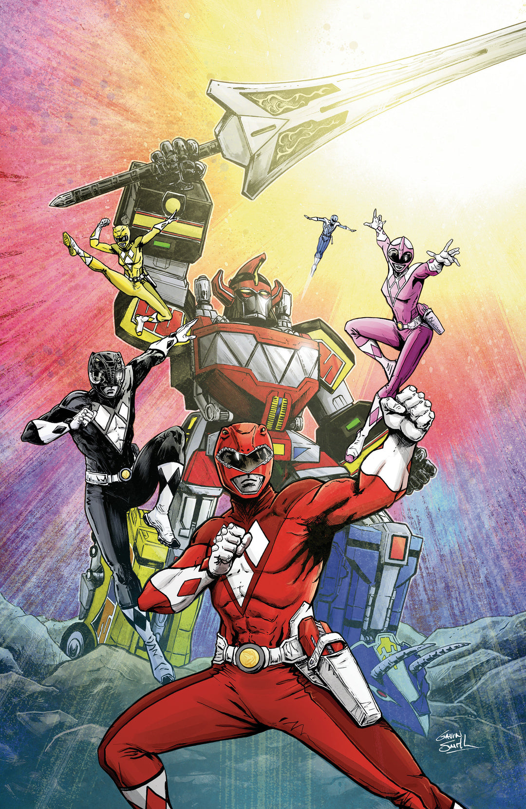 Mighty Morphin Power Rangers (2026) #2 I 1:50 Variant Edition (Full Art, Smith)