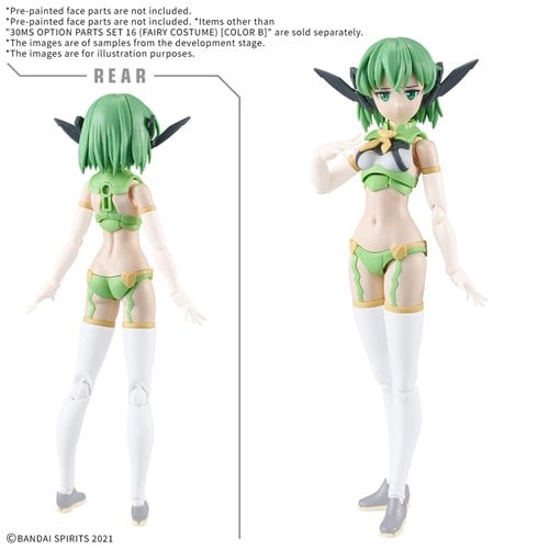 30 Minute Sisters Option Parts Set 16 Fairy Costume Color B Model Kit