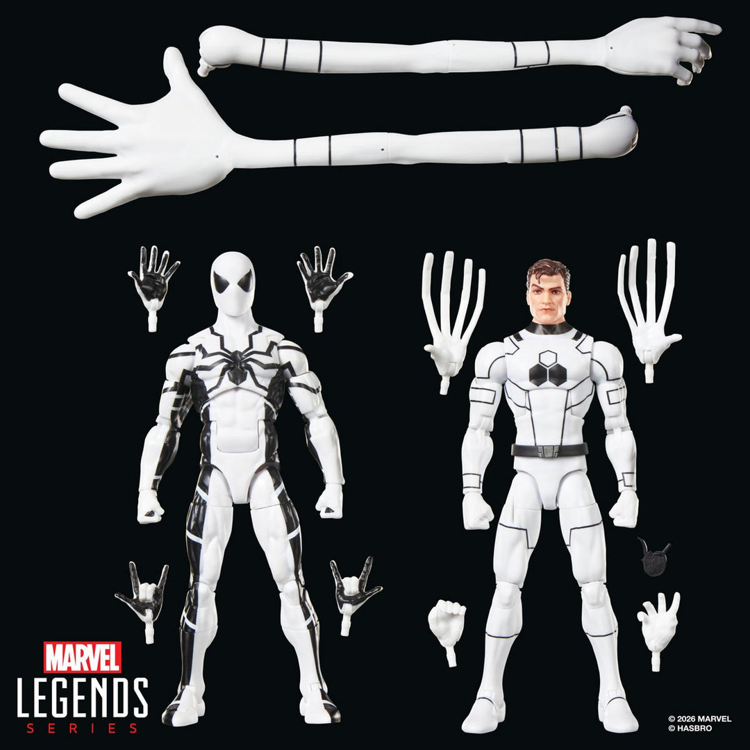 Marvel Legends Series Future Foundation Mister Fantastic & Spider-Man 6-Inch Action Figures