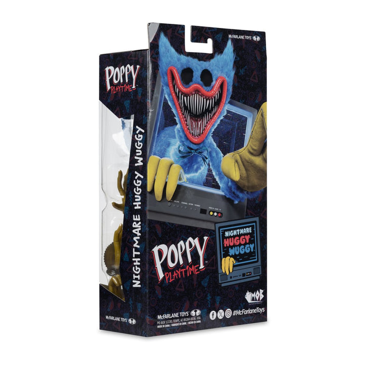 Poppy Playtime Wave 2 Nightmare Huggy 7-Inch Scale Action Figure