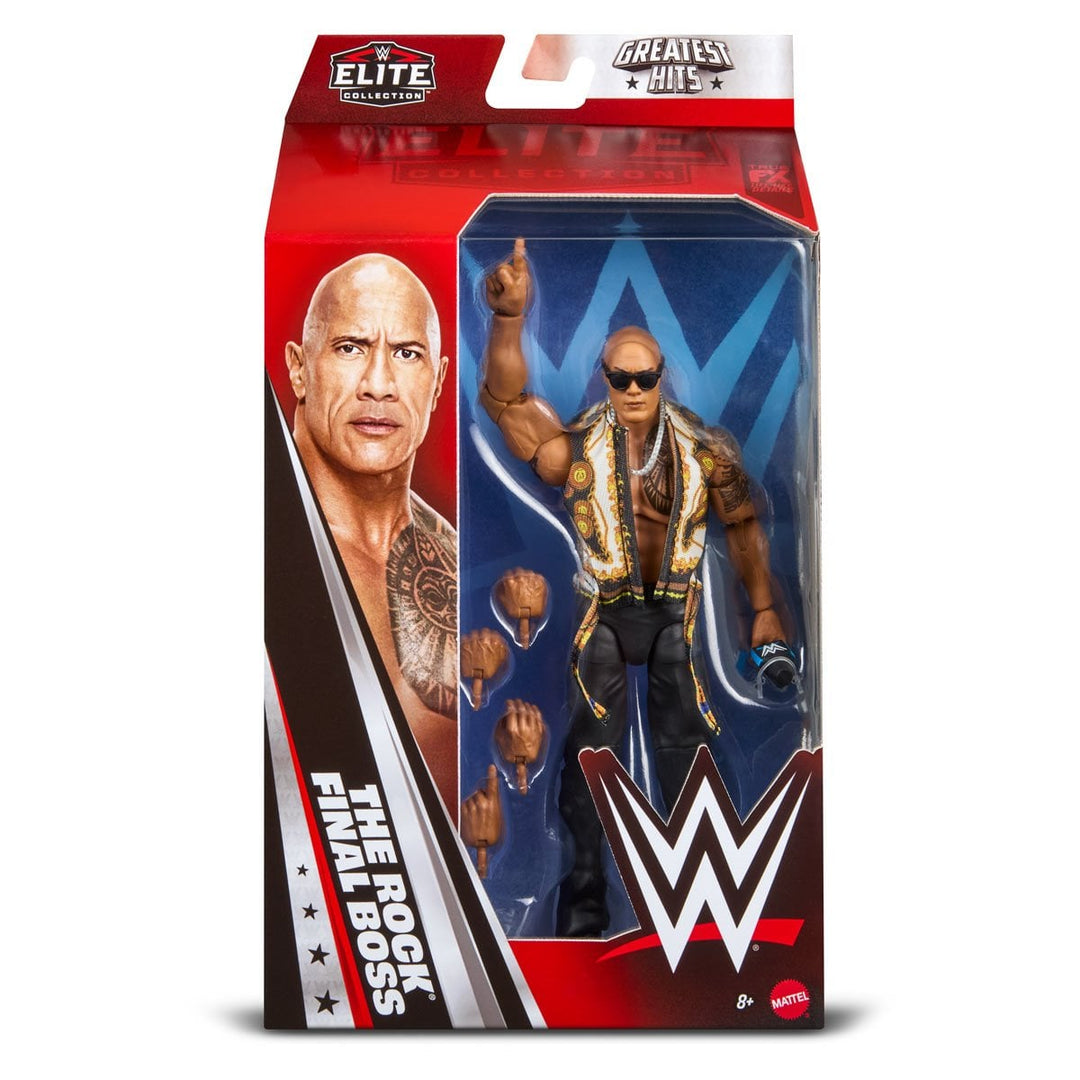 WWE Elite Series Greatest Hits 2026 The Rock Final Boss Action Figure