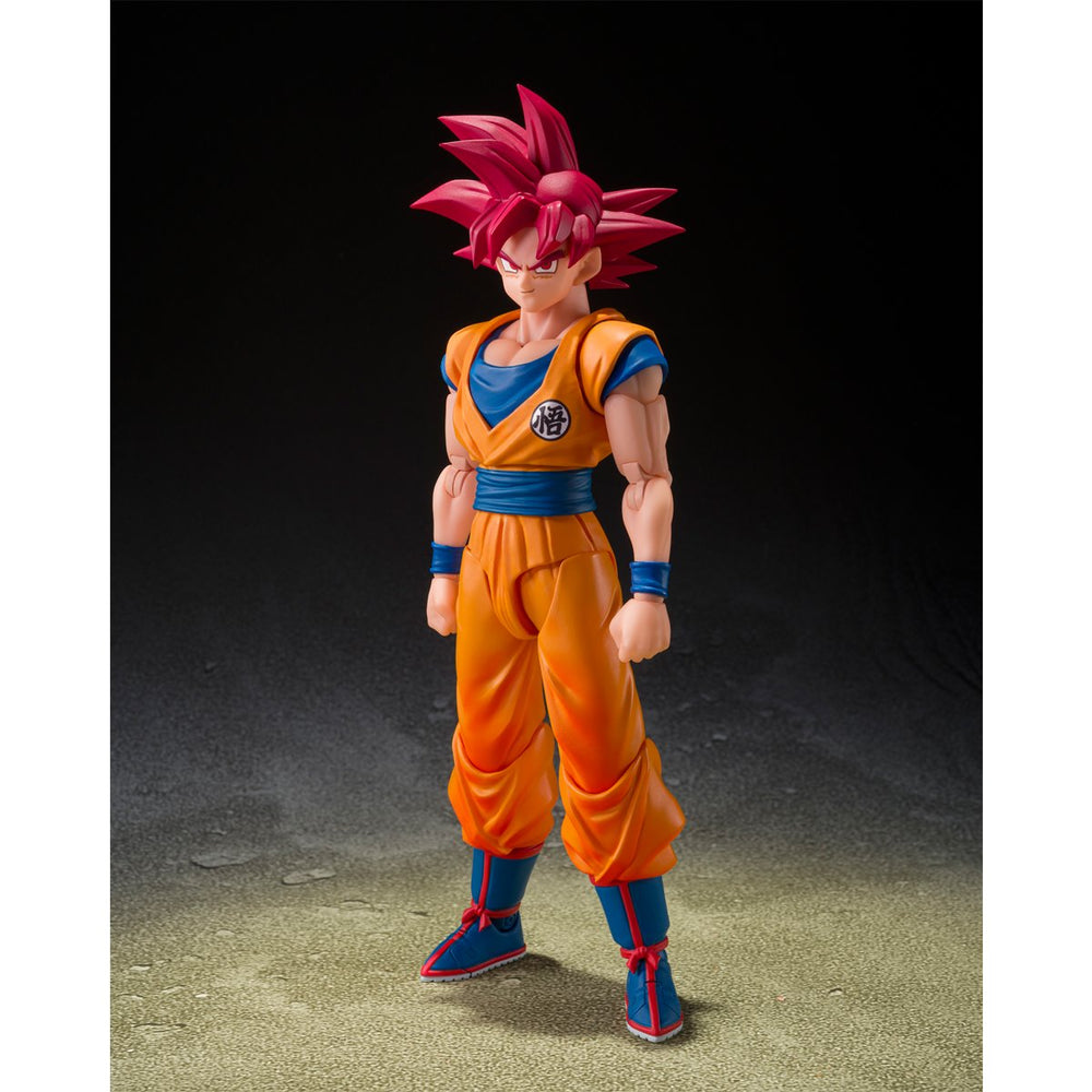 Dragon Ball Super Saiyan God Son Goku God Aura S.H.Figuarts Action Figure