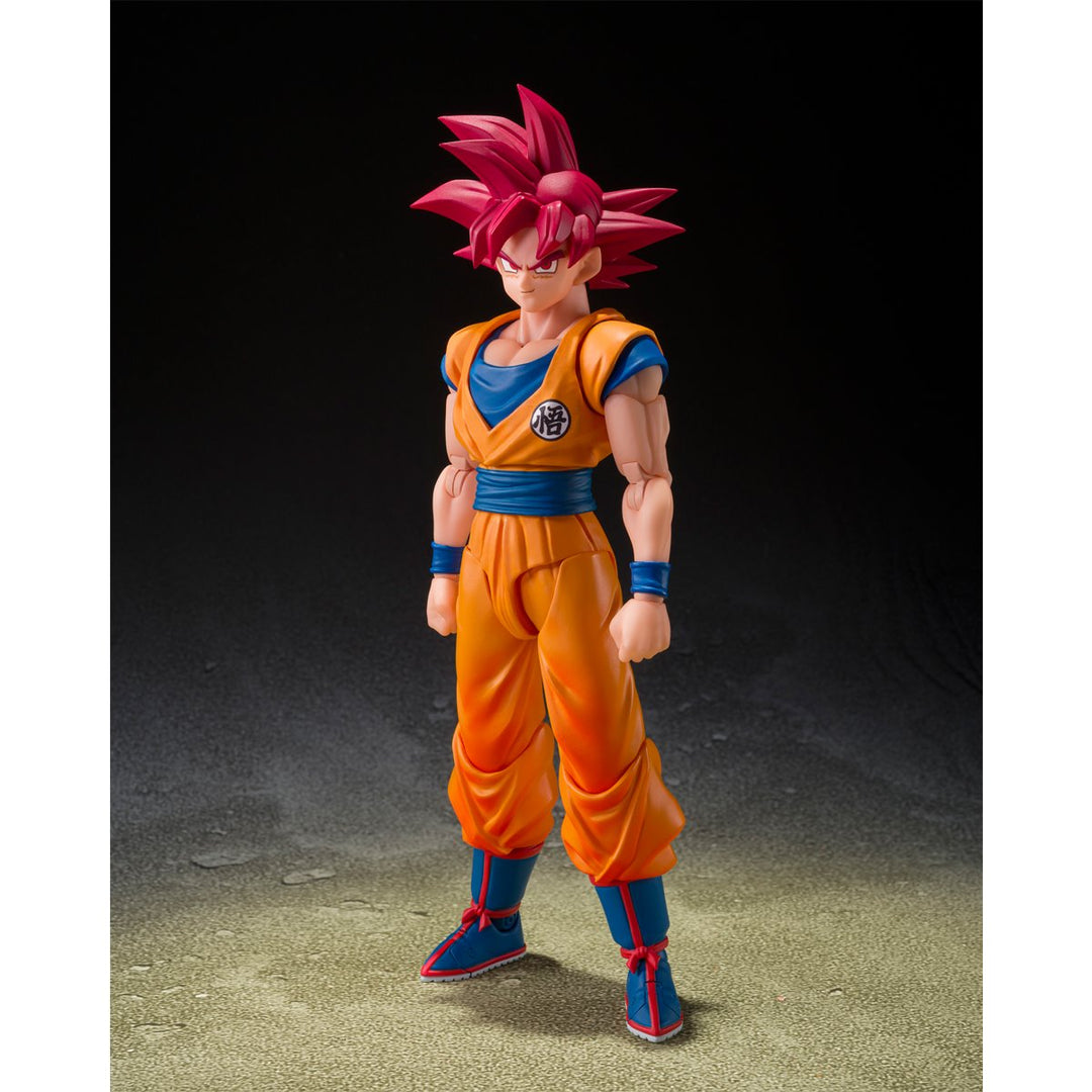 Dragon Ball Super Saiyan God Son Goku God Aura S.H.Figuarts Action Figure