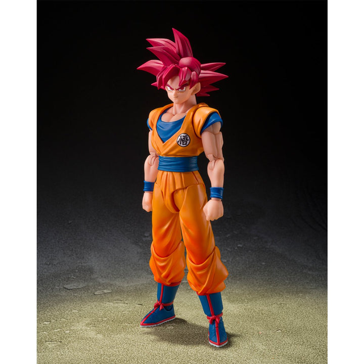 Dragon Ball Super Saiyan God Son Goku God Aura S.H.Figuarts Action Figure
