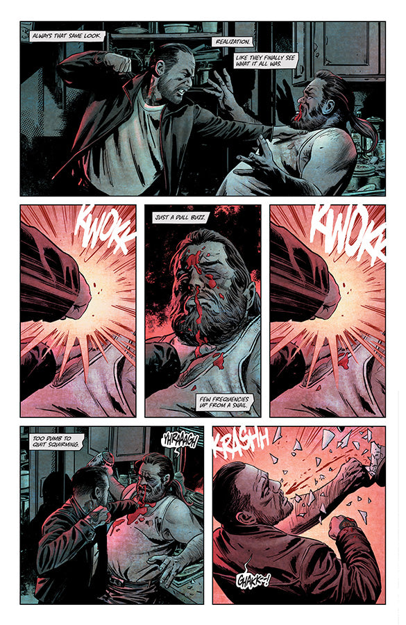 Hammerfist #1 — interior preview page 4 (mature readers)