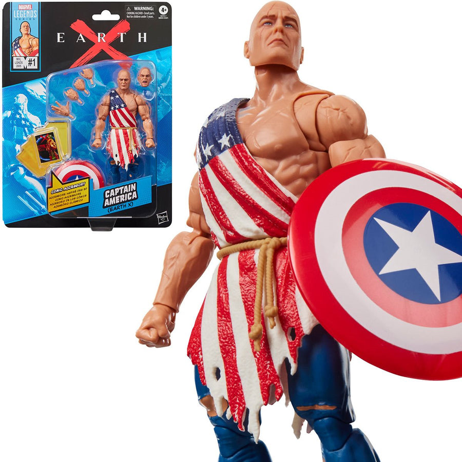 Marvel Legends Series Comics-Inspired Captain America (Earth-X) 6-Inch Action Figure