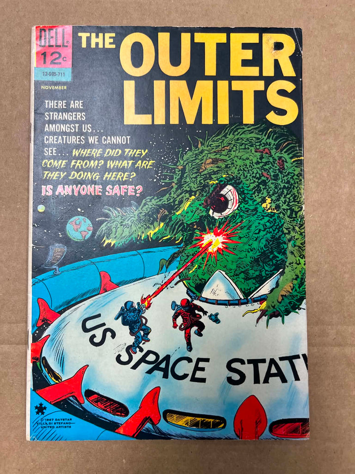 Dell Comics The Outer Limits #16 1967