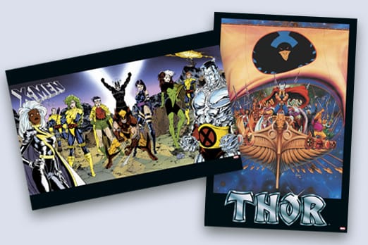 Marvel Masterworks: Thor & X-Men Wall Posters — Set of 2 — publisher preview artwork