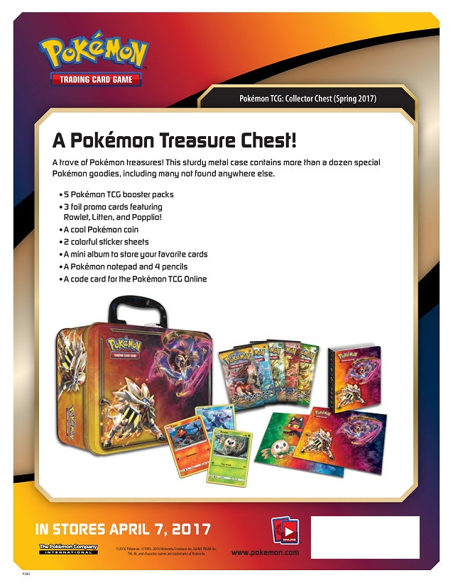 Spring 2017 Collector's Chest Tin