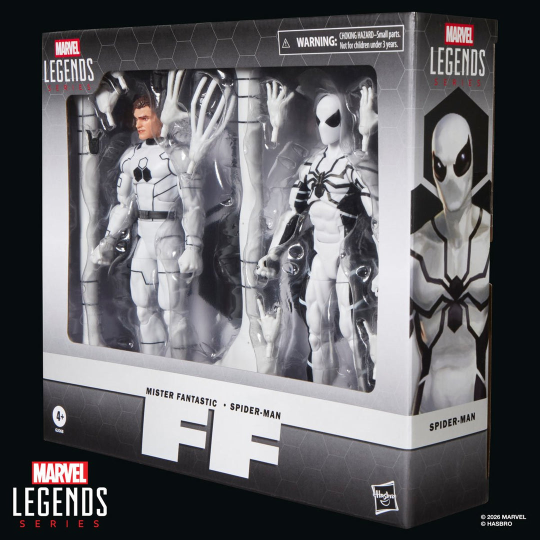 Marvel Legends Series Future Foundation Mister Fantastic & Spider-Man 6-Inch Action Figures