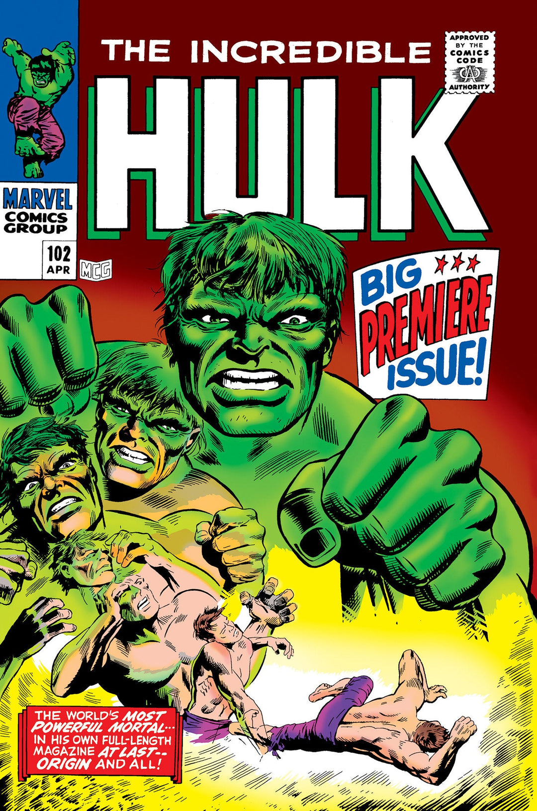 Mighty Marvel Masterworks: The Incredible Hulk Volume. 4 - Let There Be Battle Original Cover [Direct Market Only]