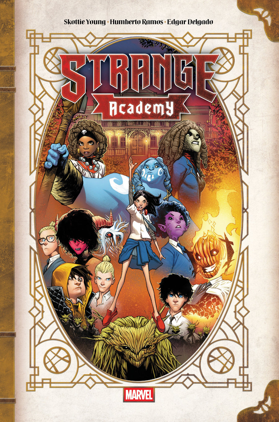Strange Academy Omnibus Hardcover Humberto Ramos Cover