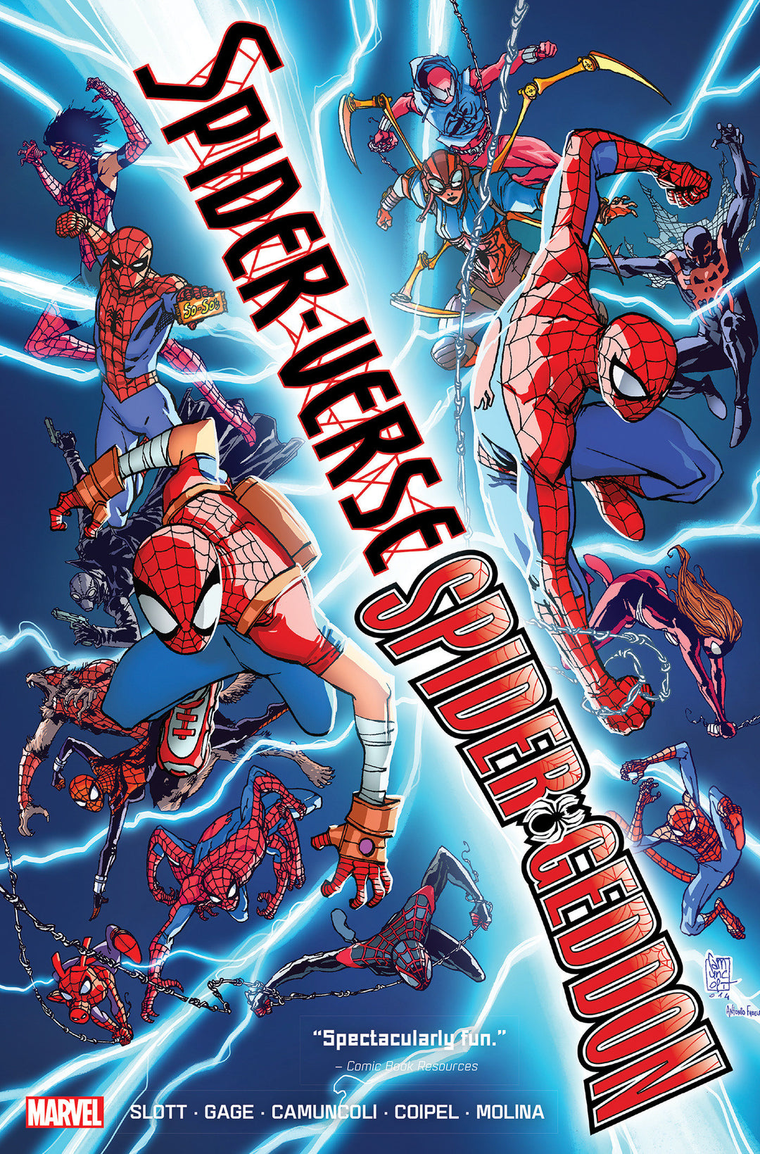 Spider Verse/Spider Geddon Omnibus Giuseppe Camuncoli Cover [New Printing, Direct Market Only]