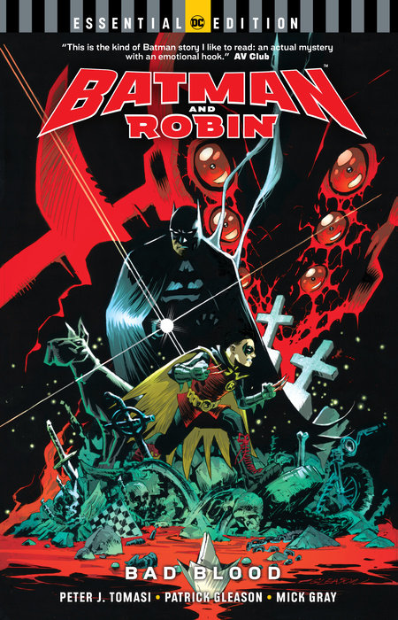 DC Batman and Robin Bad Blood Trade - Paperback
