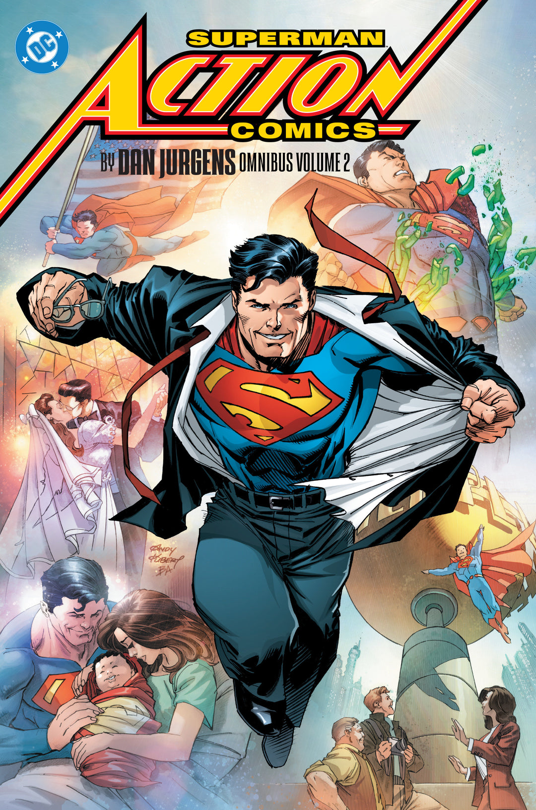 Superman Action Comics By Dan Jurgens Omnibus Hardcover Volume 02