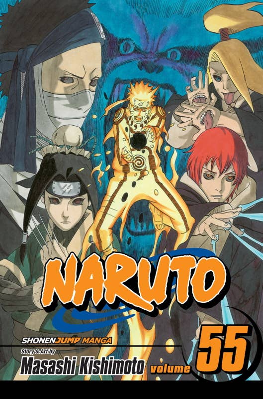 Naruto, Vol. 55 by Masashi  Kishimoto: Paperback; 200 pages / English