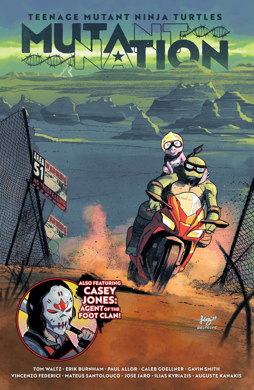 Teenage Mutant Ninja Turtles: Mutant Nation, Volume. 1