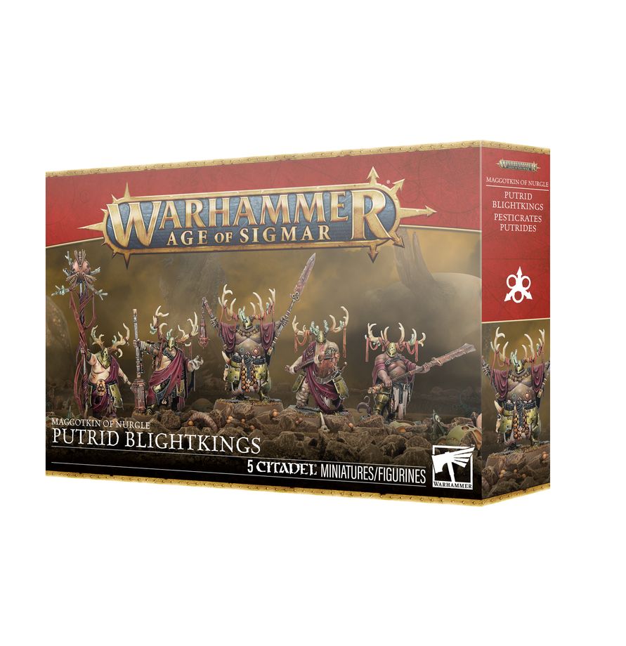 Maggotkin of Nurgle Putrid Blightkings - PREORDER 1/17/26