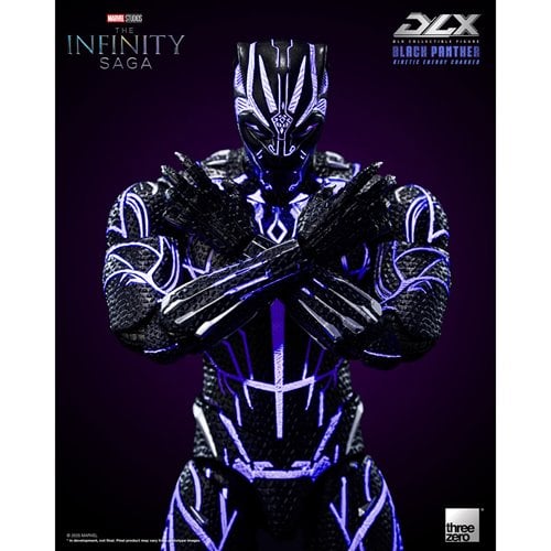 Marvel Studios: The Infinity Saga Black Panther Kinetic Energy Charged DLX Action Figure