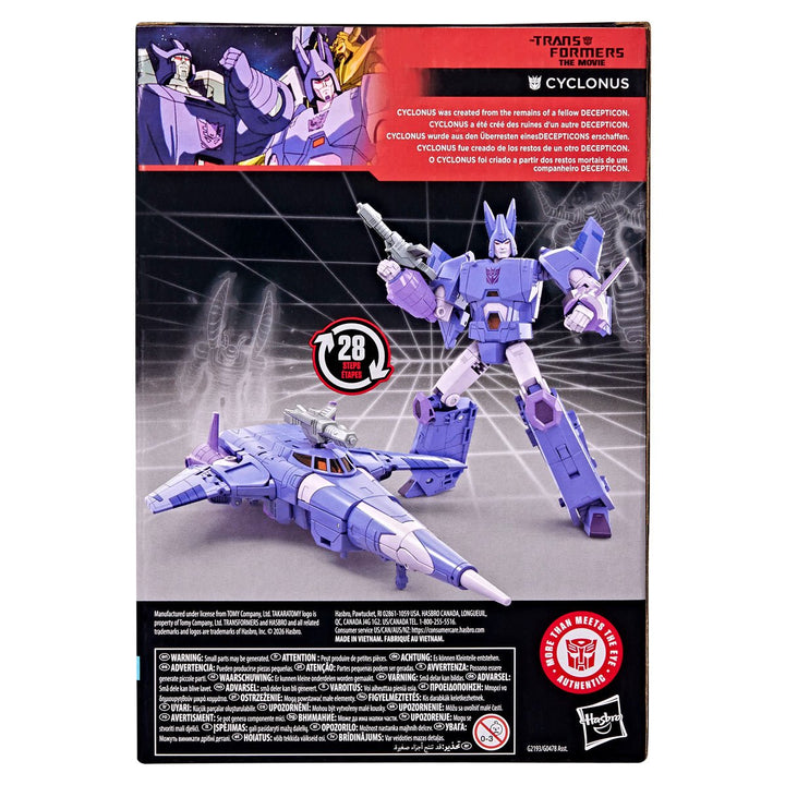 Transformers Studio 86 Series Voyager Class The Transformers: The Movie Cyclonus